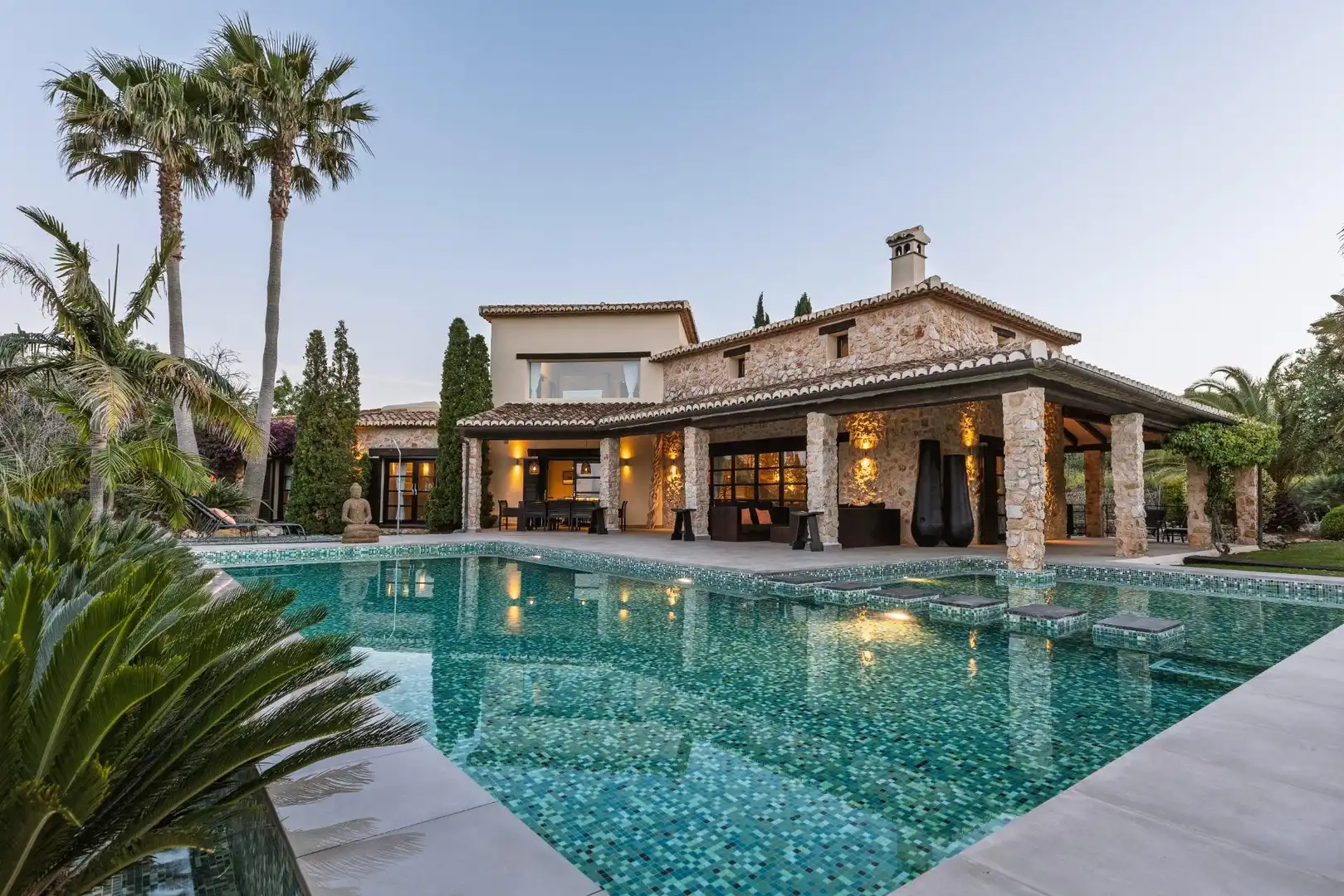 Piscina de Casa o chalet en venta en Beniarbeig con Aire acondicionado, Calefacción y Jardín privado