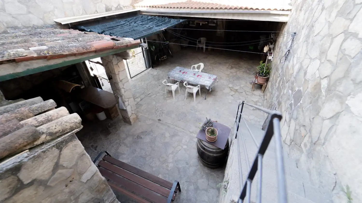 Terraza de Casa o chalet en venta en Jorba con Jardín privado, Terraza y Piscina