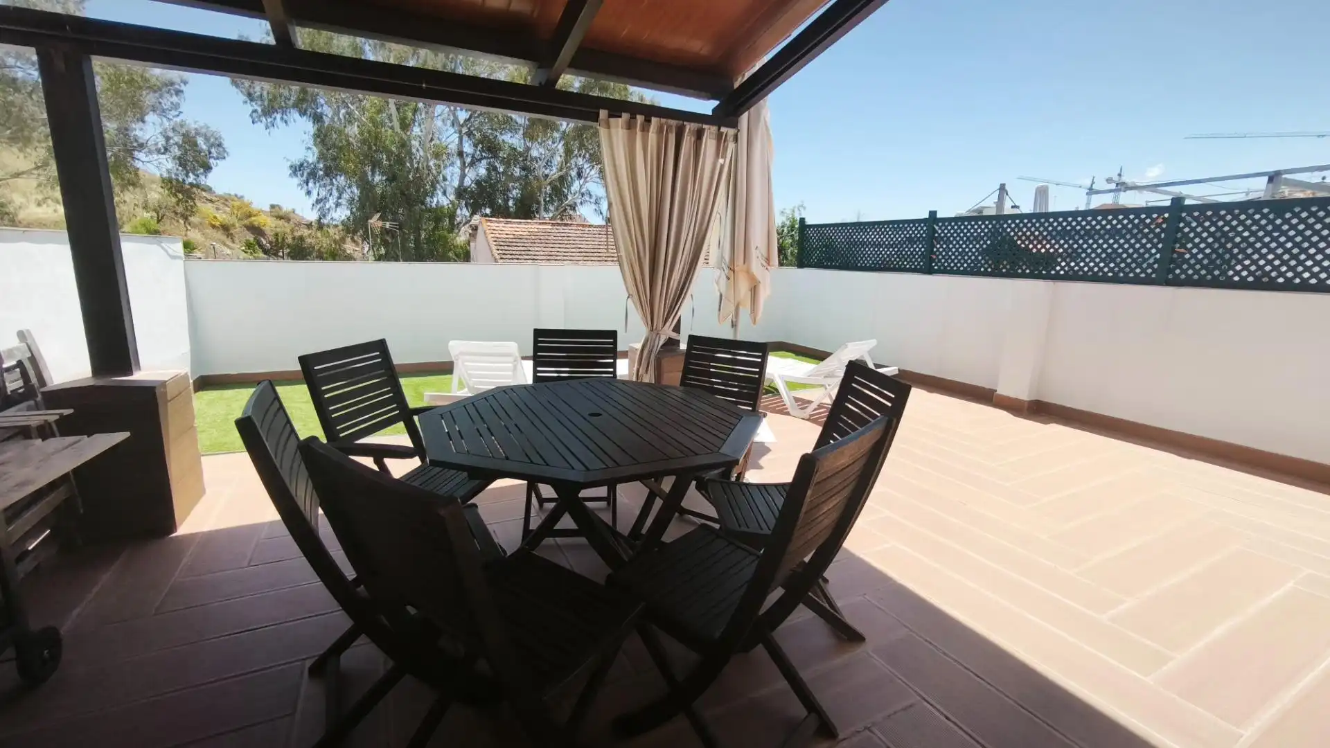 Terrace of Detached homes for sale in Málaga  with Air Conditioner and Terrace