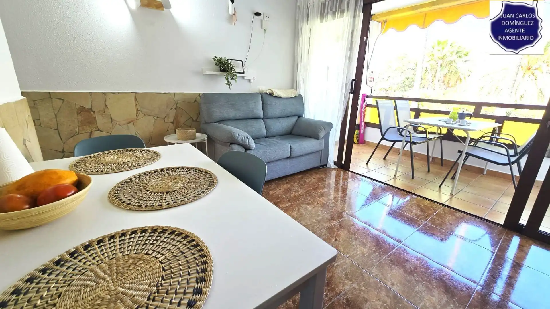Wohnzimmer von Wohnungen zur Miete in Mogán mit Terrasse, Möbliert und Gemeinschaftspool