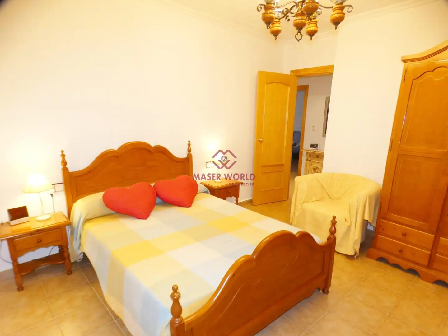 Habitación de Casa o chalet en venta en Cartagena con Aire acondicionado, Terraza y Amueblado