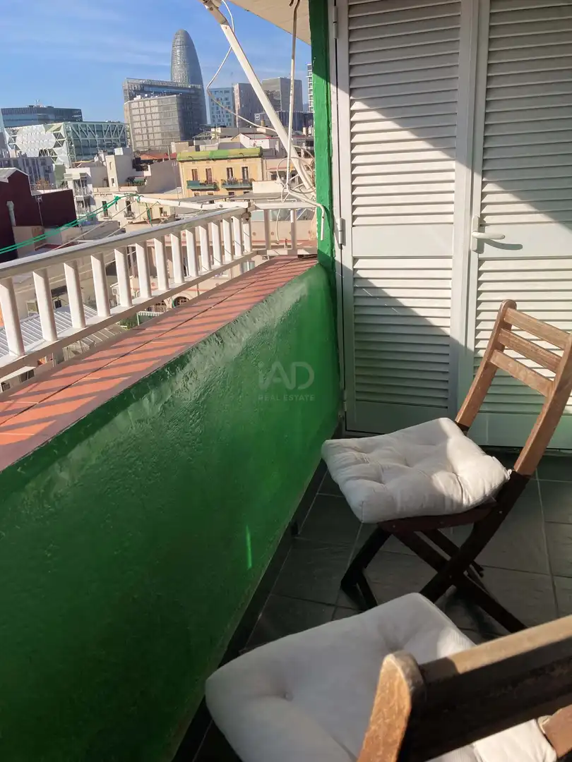 Terraza de Ático en venta en  Barcelona Capital con Aire acondicionado, Calefacción y Terraza
