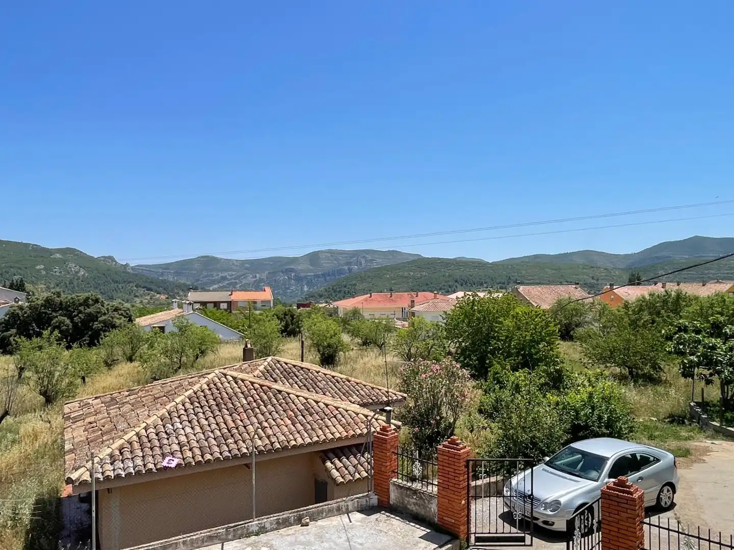 Vista exterior de Casa o chalet en venta en Chera con Terraza y Balcón