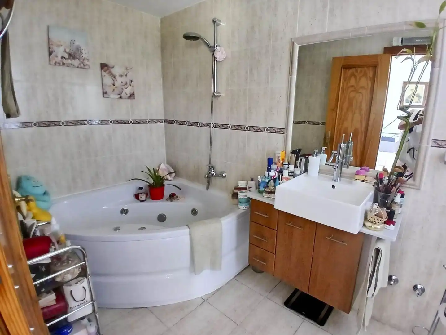 Badezimmer von Maisonette zum Verkauf in Estepona mit Klimaanlage, Terrasse und Möbliert