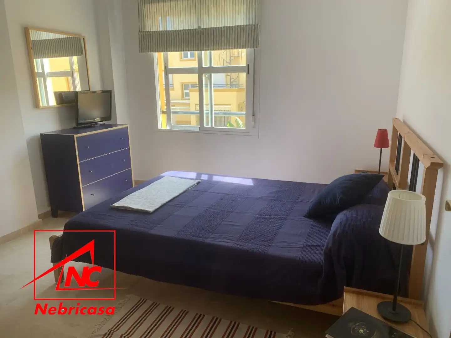 Schlafzimmer von Wohnung zur Miete in Rota mit Terrasse, Schwimmbad und Möbliert