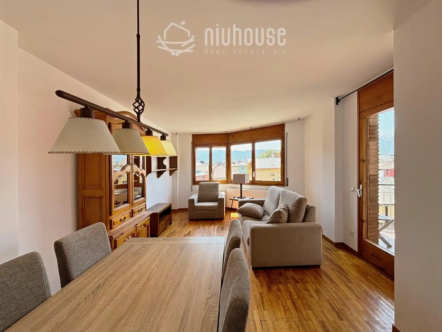 Sala de estar de Piso en venta en Puigcerdà