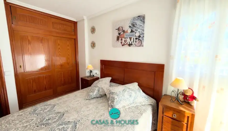 Bedroom of Detached homes for sale in La Manga del Mar Menor  with Air Conditioner, Heating and Private garden