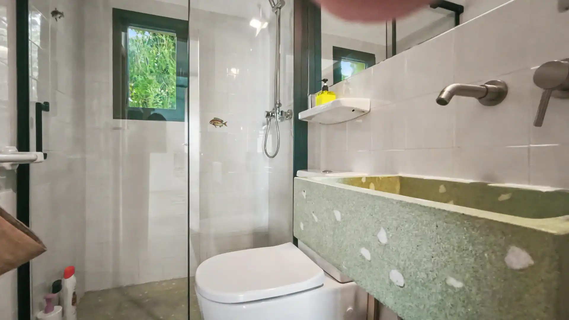 Bathroom of Houses for sale in Dénia  with Air Conditioner, Heating and Terrace
