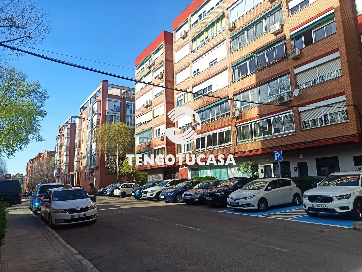 Vista exterior de Piso de alquiler en Madrid con Aire acondicionado, Calefacción y Amueblado