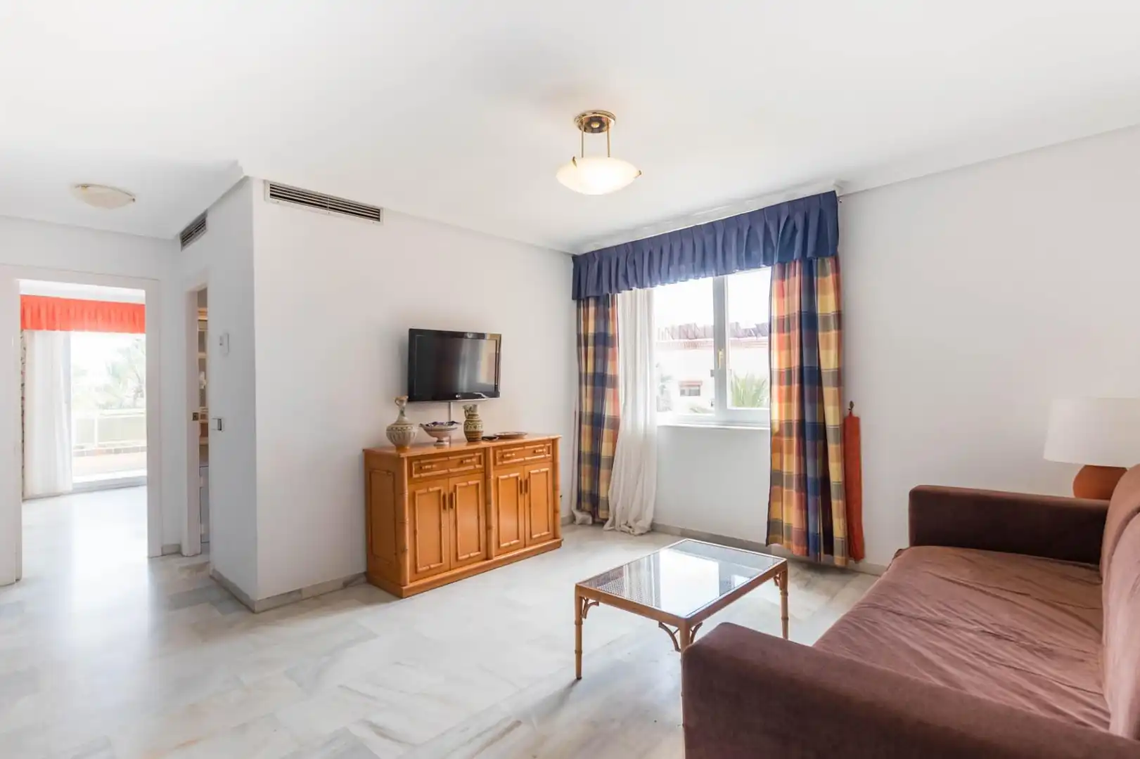 Living room of Flat for sale in La Manga del Mar Menor  with Heating, Private garden and Terrace