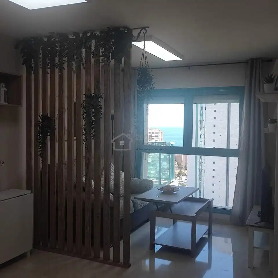 Schlafzimmer von Wohnung zum Verkauf in Villajoyosa / La Vila Joiosa mit Klimaanlage, Möbliert und Gemeinschaftspool