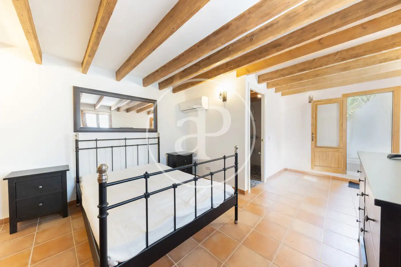 Dormitori de Casa o xalet de lloguer en  Palma de Mallorca amb Aire condicionat, Calefacció i Jardí privat