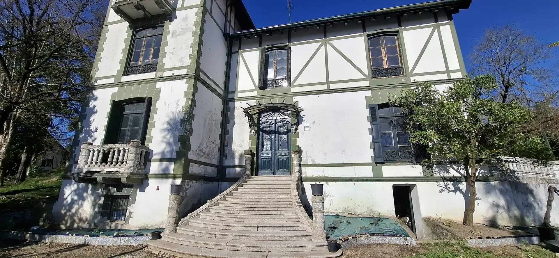 Vista exterior de Finca rústica en venta en Donostia - San Sebastián  con Calefacción, Jardín privado y Terraza