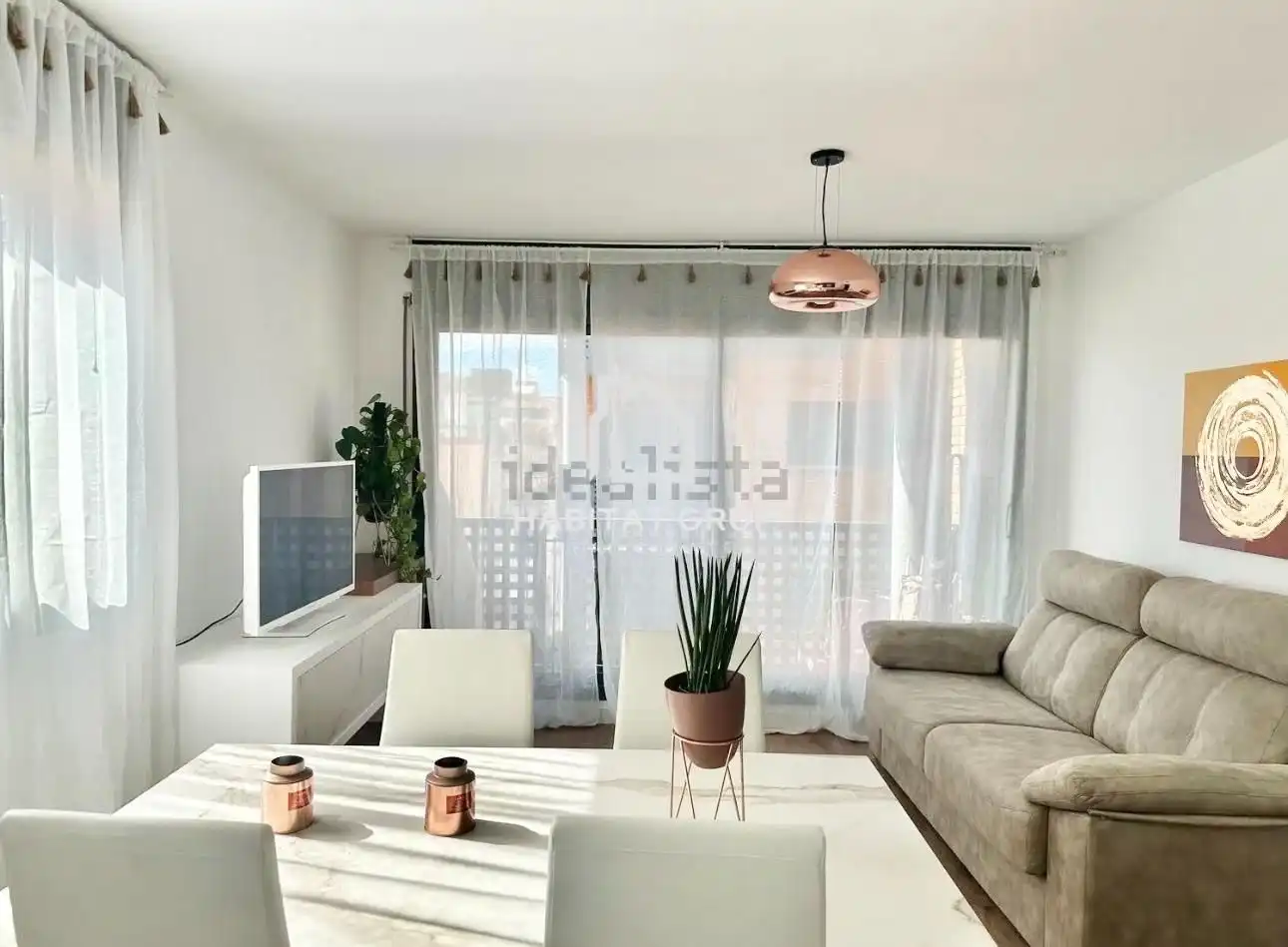 Living room of Flat for sale in Calafell  with Air Conditioner, Heating and Terrace