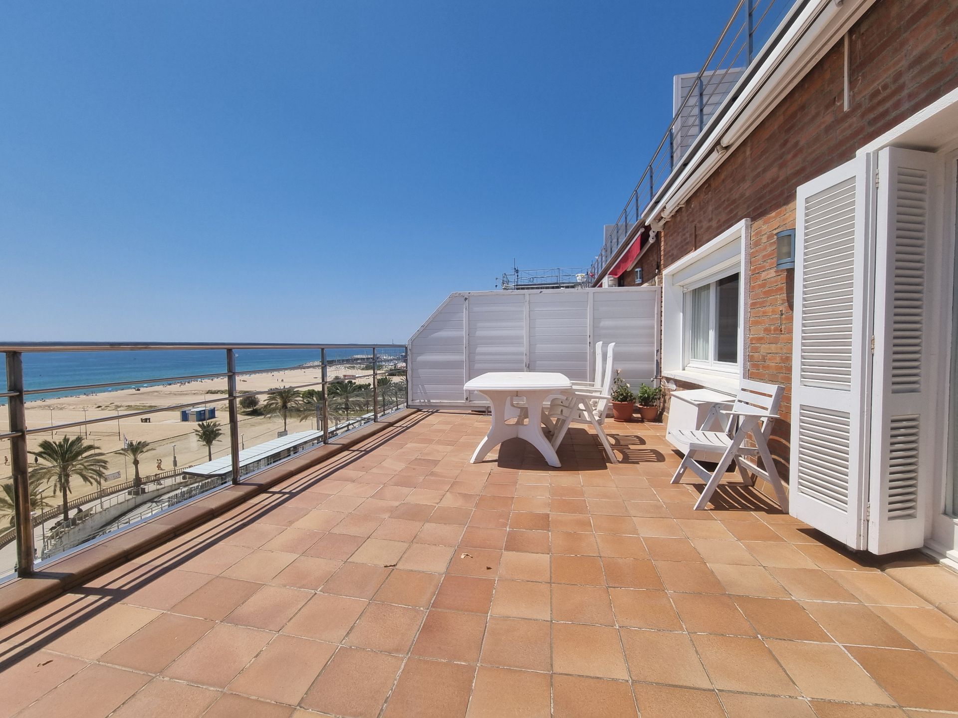 Terrace of Attic to rent in El Masnou  with Air Conditioner, Heating and Terrace