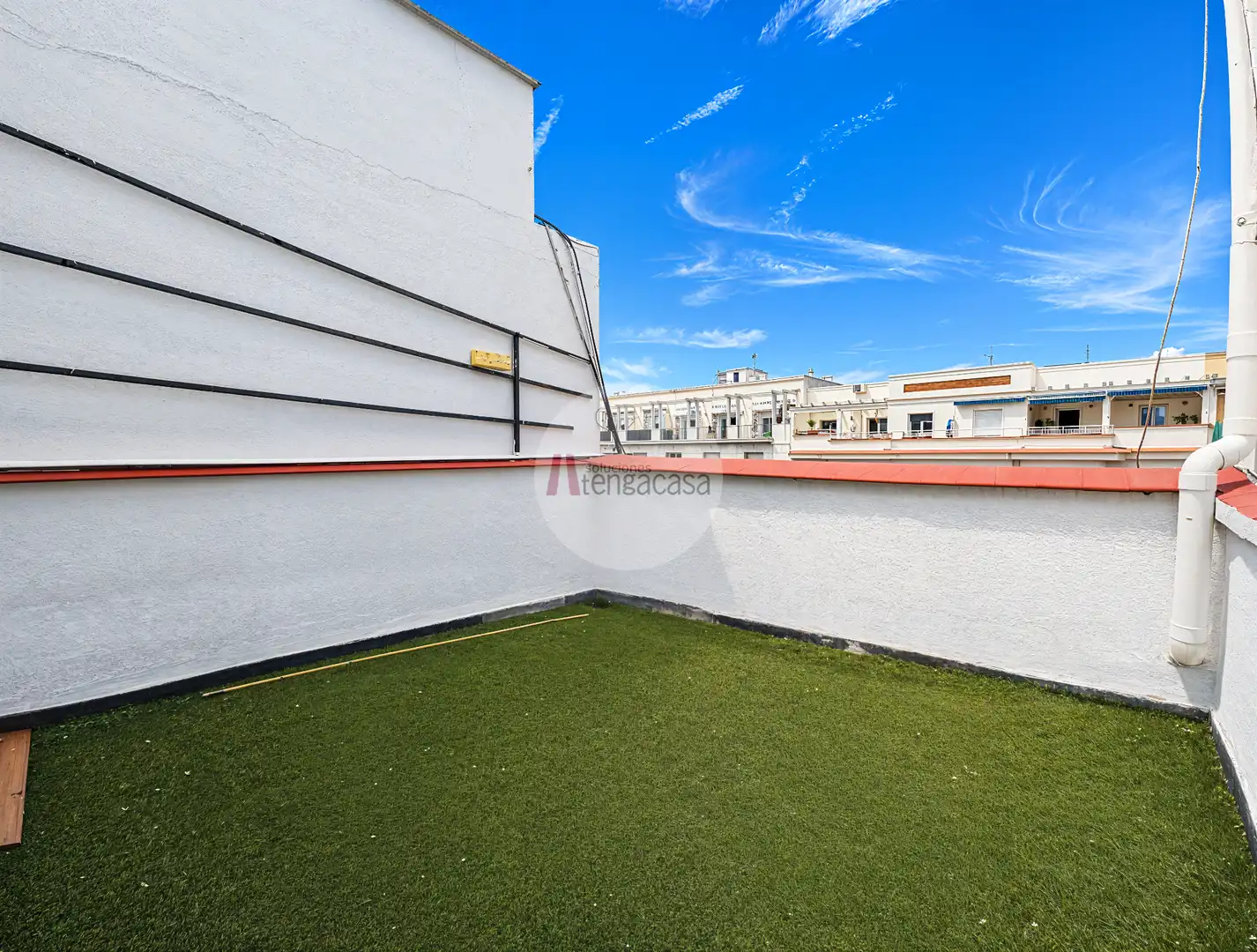 Terrasse von Dachboden zur Miete in  Madrid Capital mit Heizung, Parkett und Terrasse