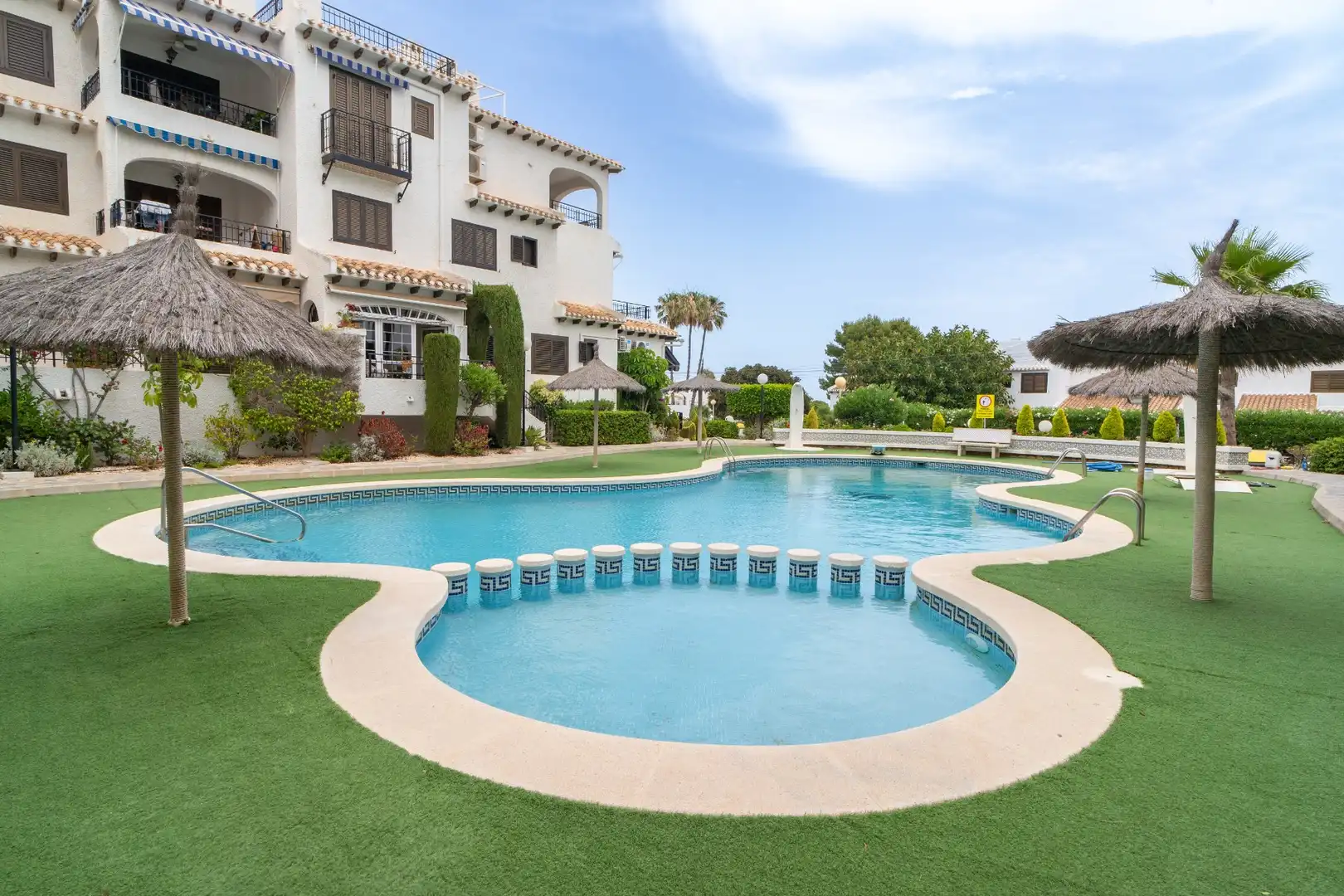 Swimming pool of Apartments for sale in Orihuela  with Air Conditioner, Heating and Terrace