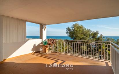 Terrace of Single-family semi-detached for sale in Sitges  with Terrace, Storage room and Swimming Pool