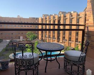 Terrace of Flat to rent in  Sevilla Capital  with Air Conditioner, Swimming Pool and Balcony