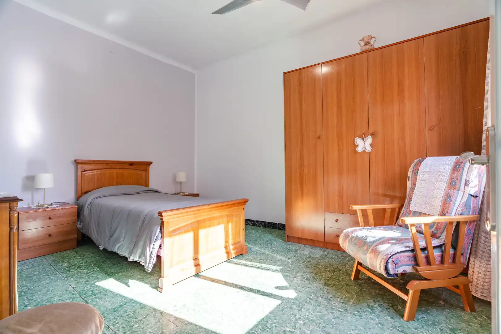 Schlafzimmer von Haus oder Chalet zum Verkauf in La Pobla de Mafumet mit Klimaanlage, Heizung und Privatgarten