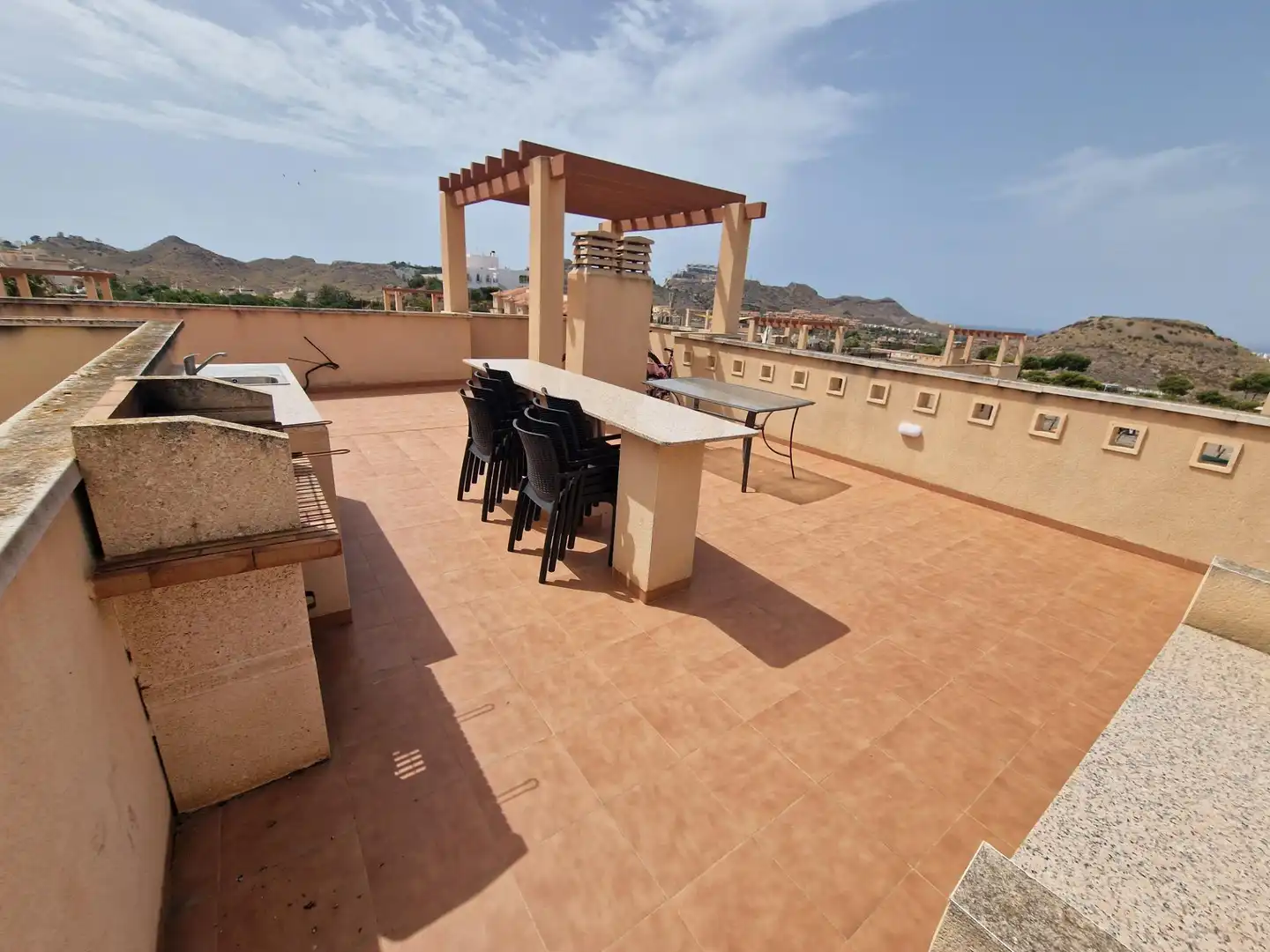 Terrasse von Wohnungen zum Verkauf in Águilas mit Terrasse, Balkon und Gemeinschaftspool