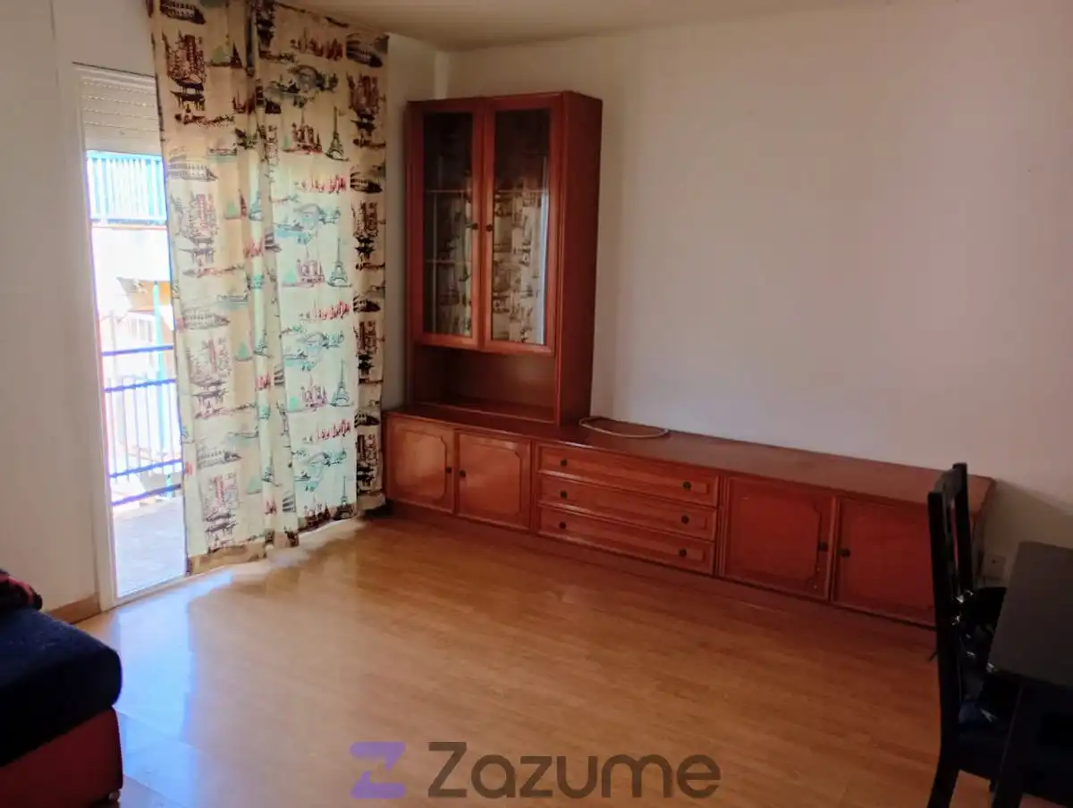 Sala de estar de Piso de alquiler en Barcelona con Parquet, Horno y Lavadora