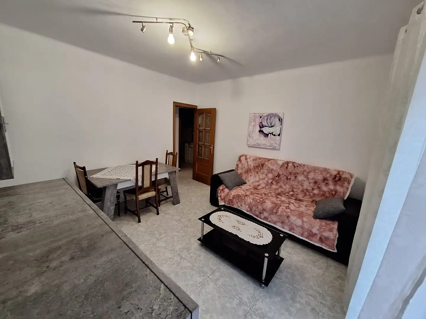 Sala d'estar de Pis en venda en Centre