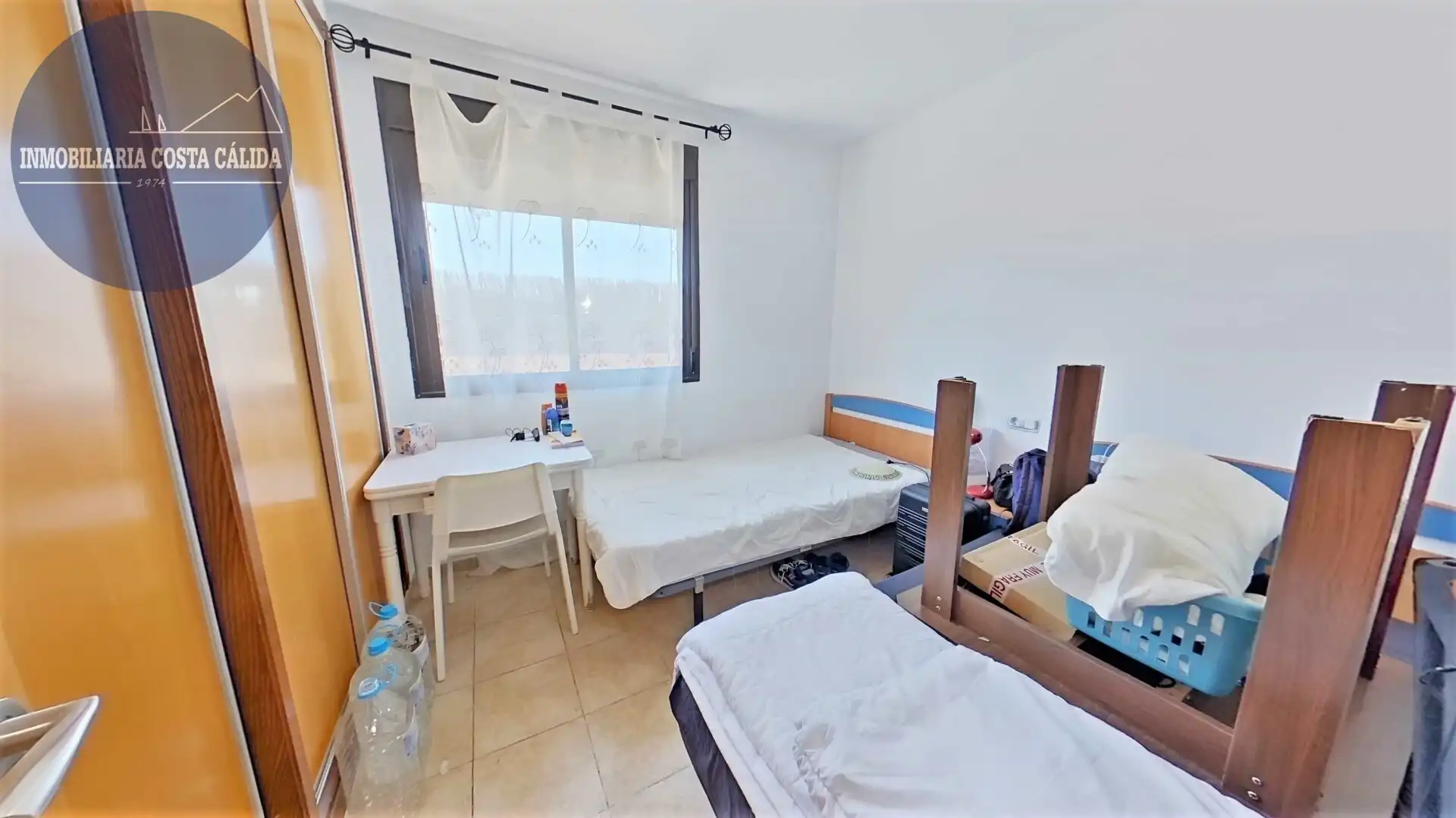 Schlafzimmer von Wohnungen zum Verkauf in Águilas mit Klimaanlage, Heizung und Privatgarten