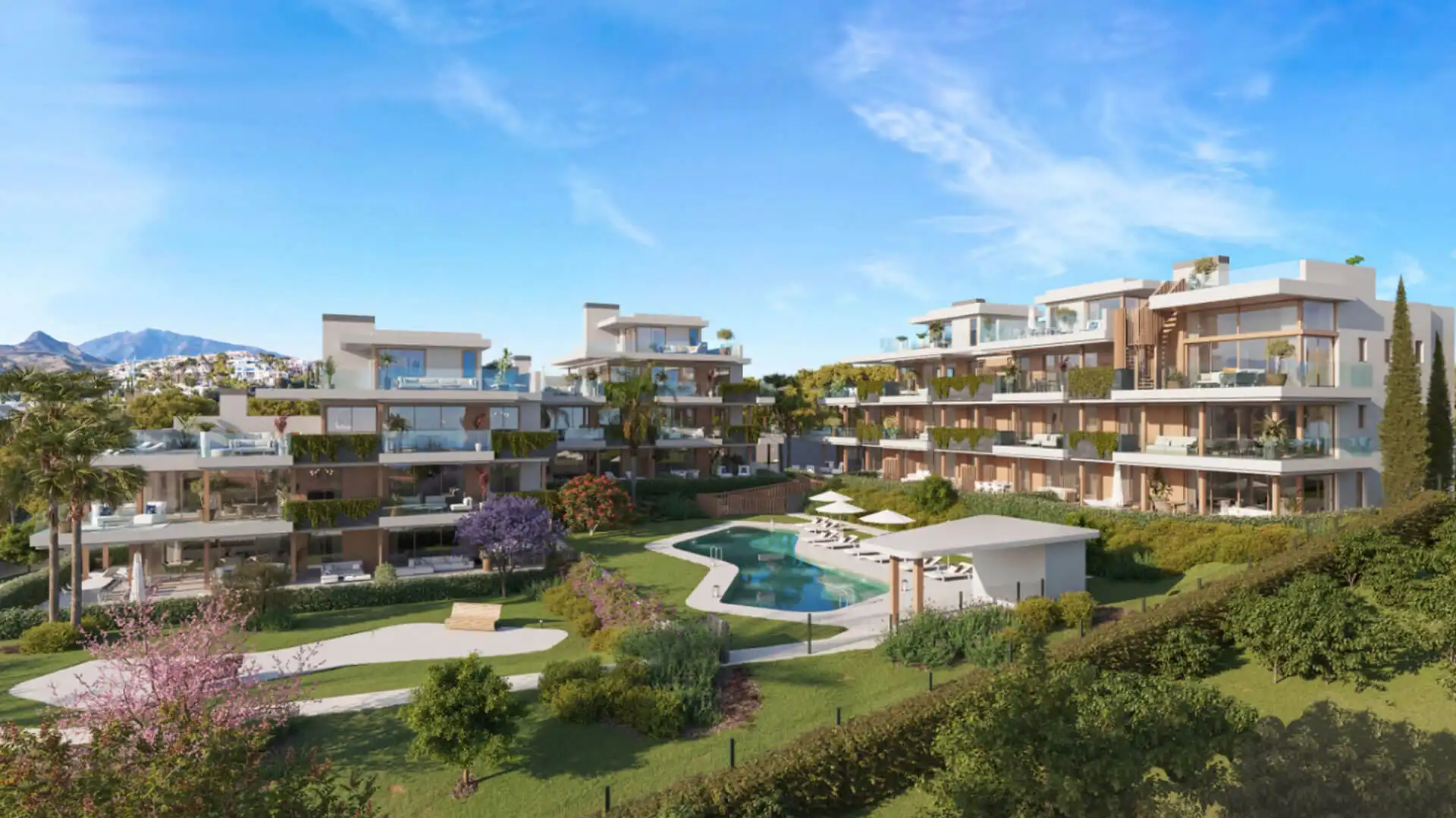 Appartement compact avec piscine à vendre à Benamara - Atalaya