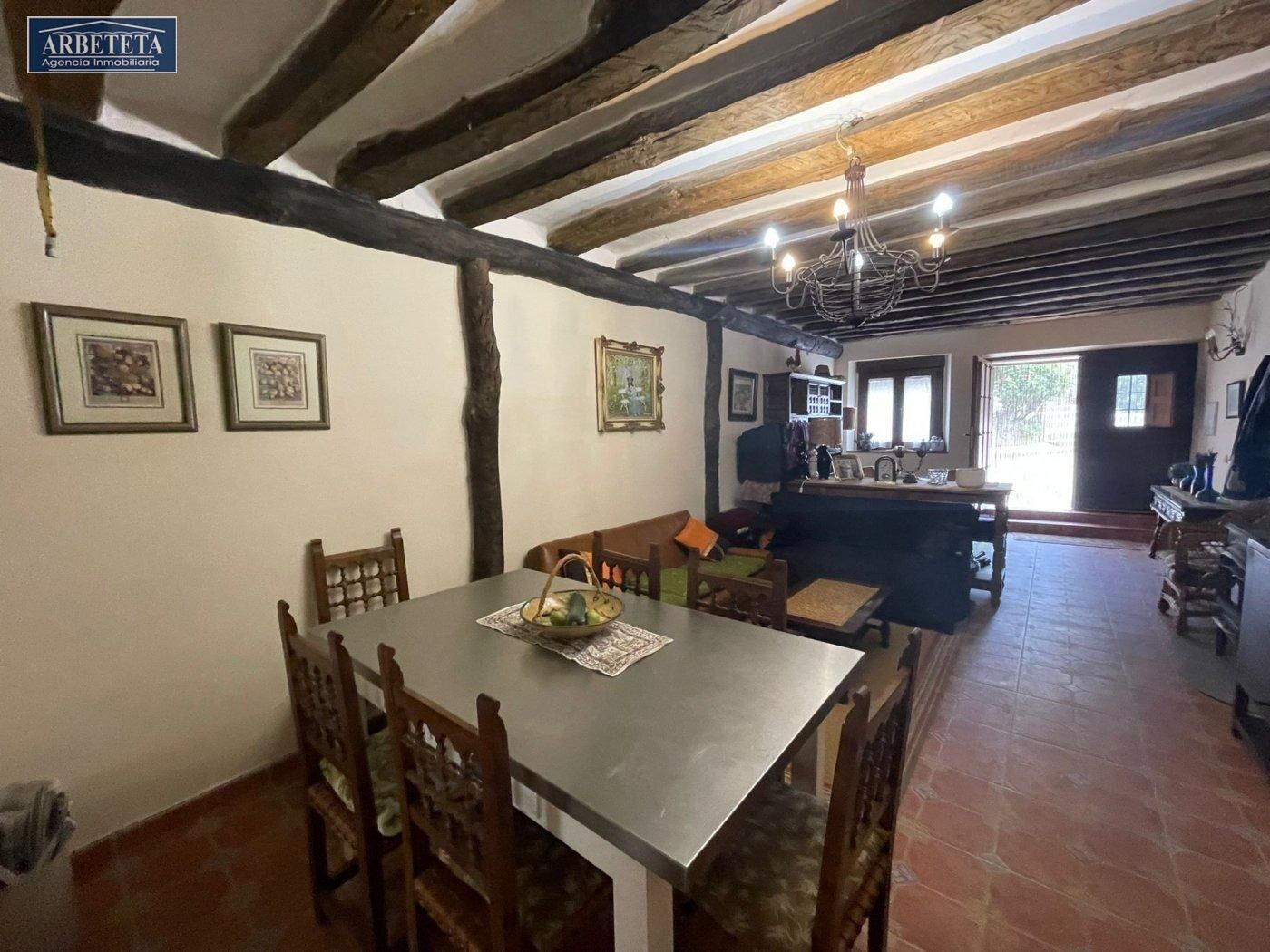 Dining room of Country house for sale in Valdelcubo  with Heating, Terrace and Storage room