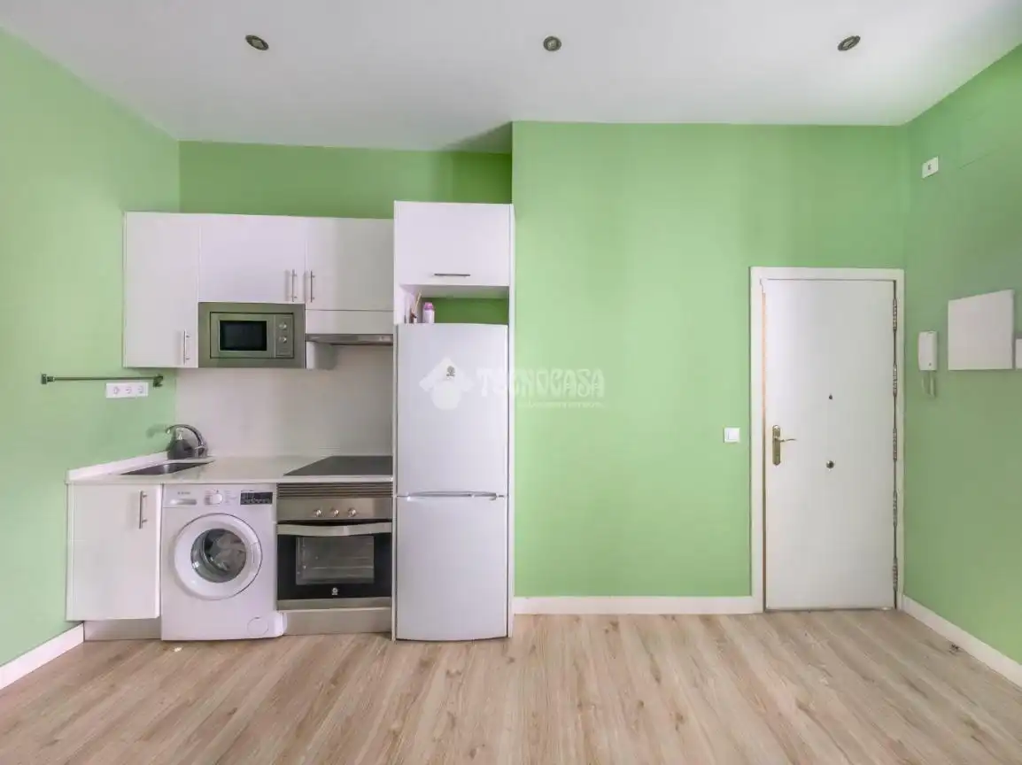 Küche von Wohnung zum Verkauf in Madrid mit Klimaanlage und Heizung