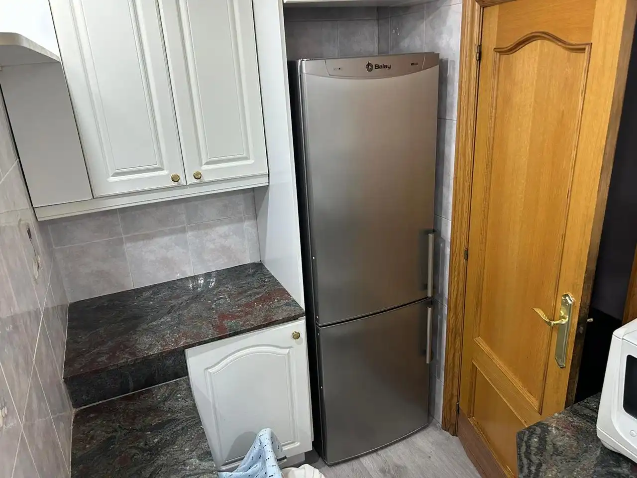 Küche von Wohnung zum Verkauf in Santa Perpètua de Mogoda mit Heizung, Möbliert und Balkon