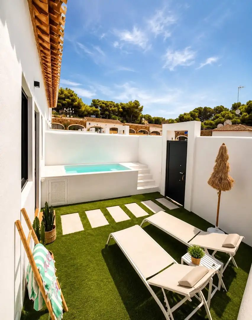 Terrace of Houses for rent in Jávea / Xàbia  with Air Conditioner, Heating and Private garden