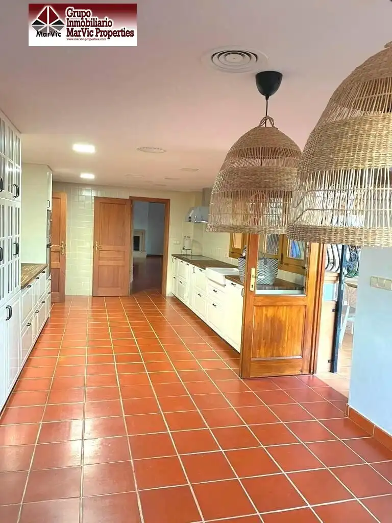 Cocina de Casa o chalet en venta en Gandia con Aire acondicionado, Calefacción y Jardín privado