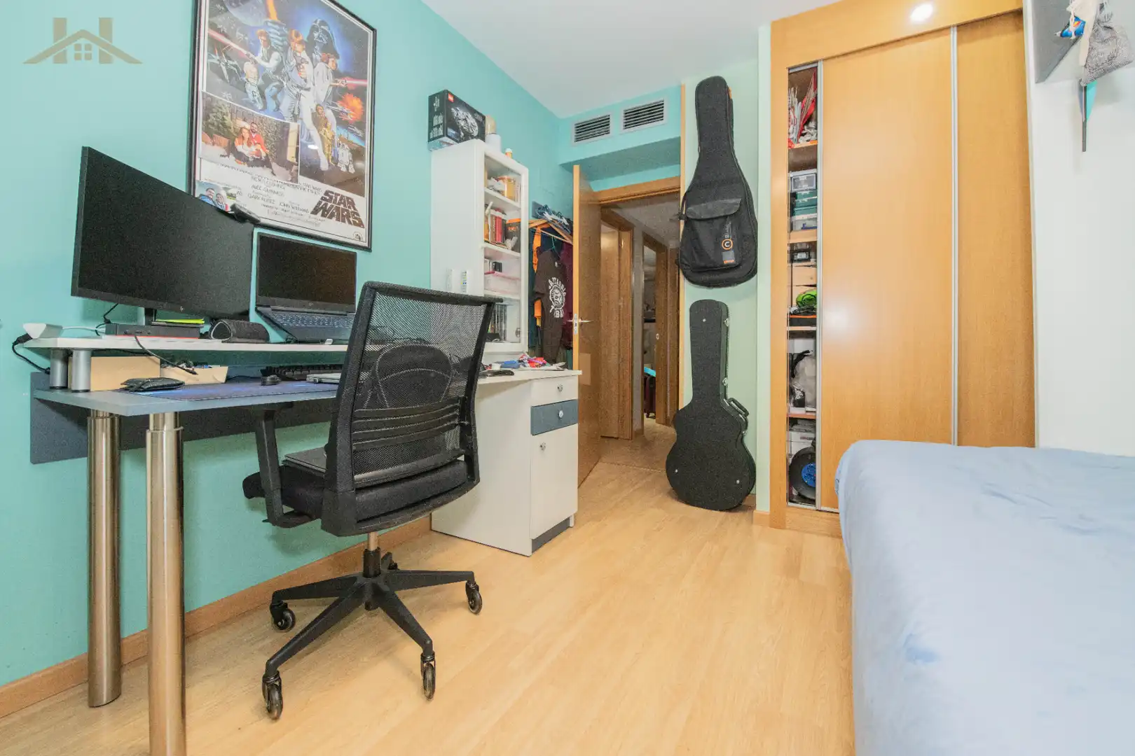 Bedroom of Flat for sale in Móstoles  with Air Conditioner, Heating and Terrace
