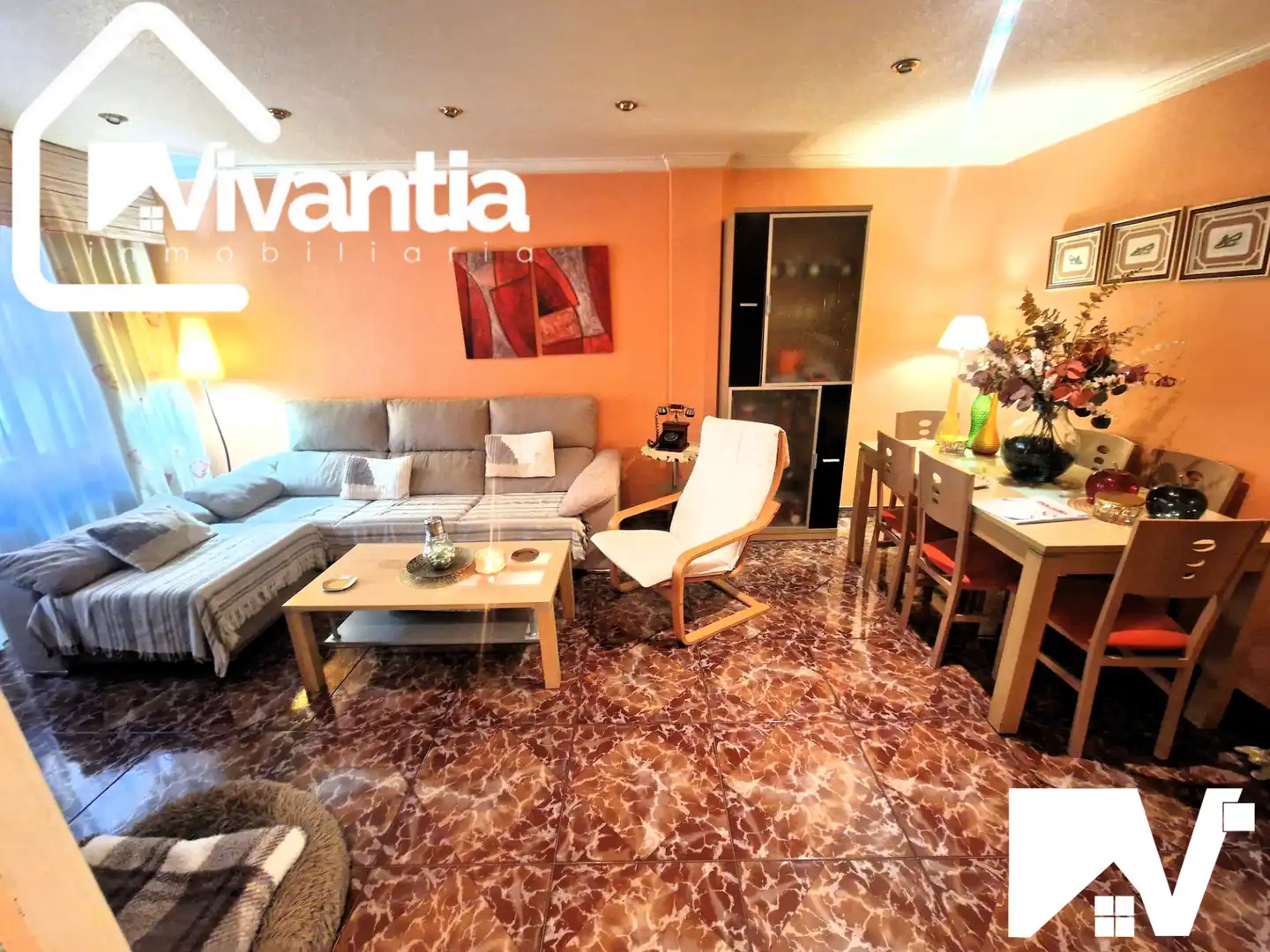 Sala de estar de Dúplex en venta en Lorca con Calefacción, Terraza y Trastero