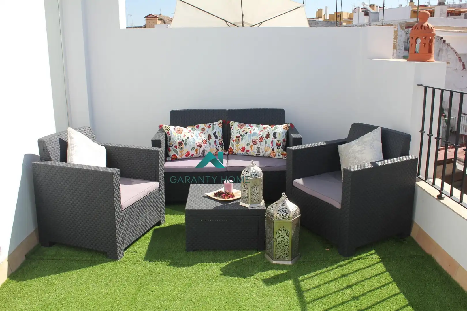 Appartement avec terrasse à louer à Casco Antiguo, imagen 3