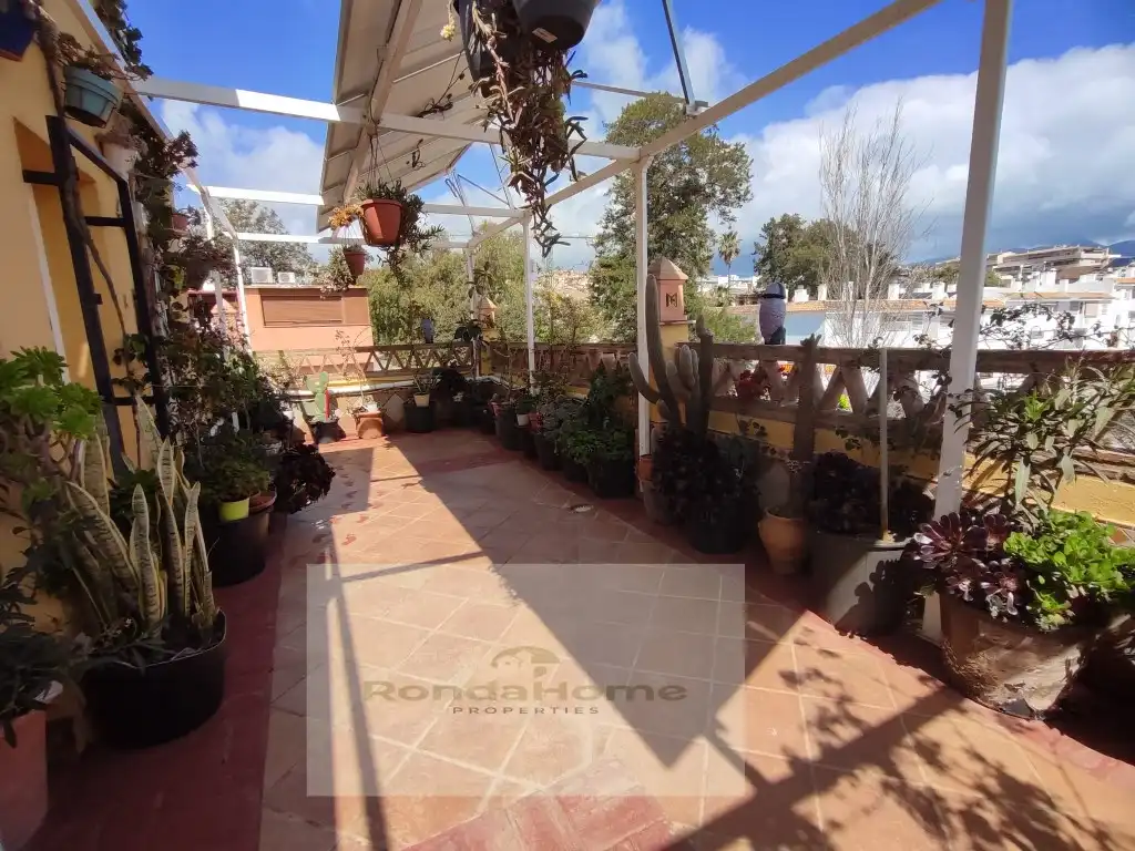 Terrassa de Casa o xalet de lloguer en Mijas
