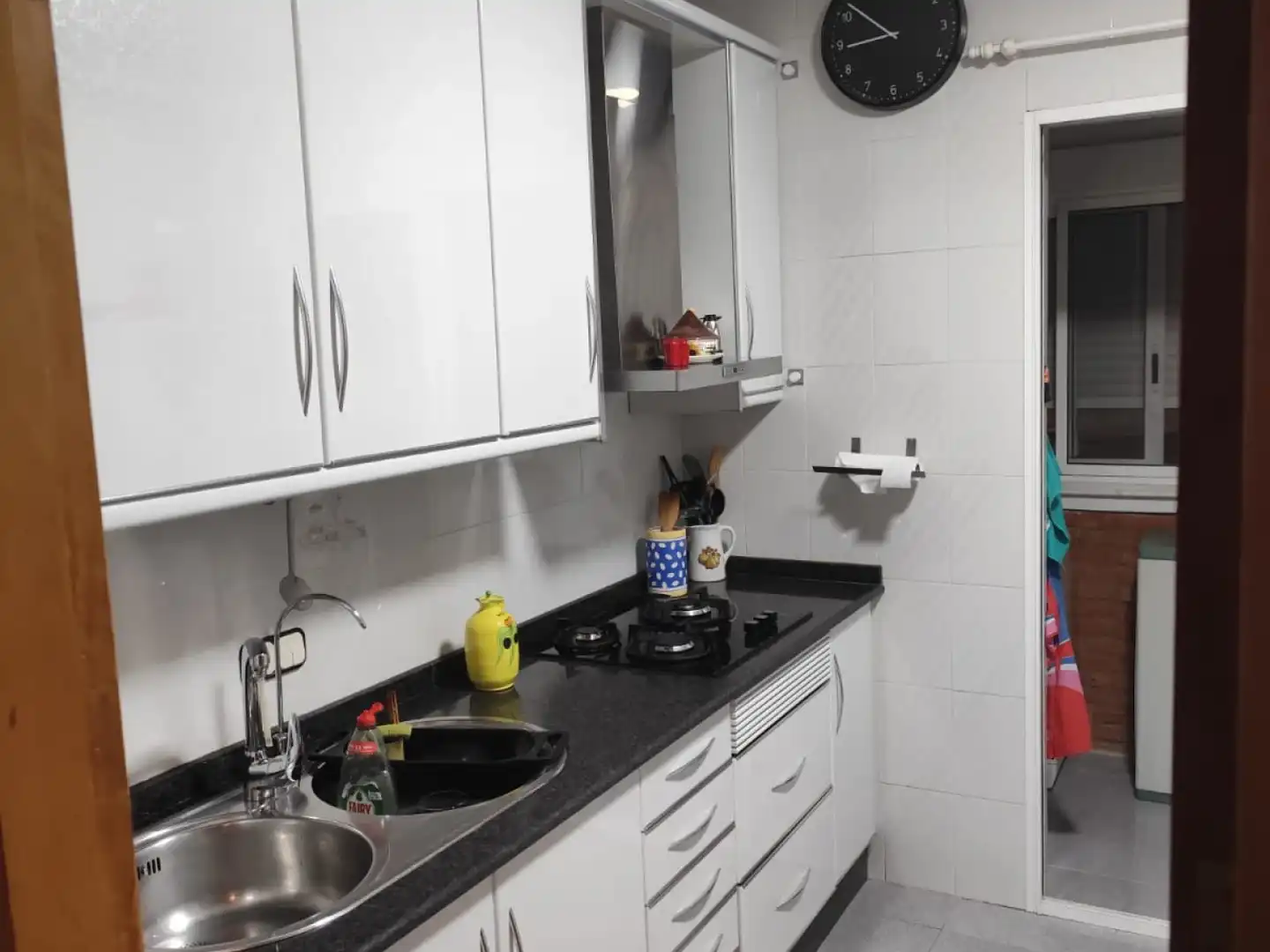 Cuina de Pis de lloguer en Murcia amb Aire condicionat, Calefacció i Traster