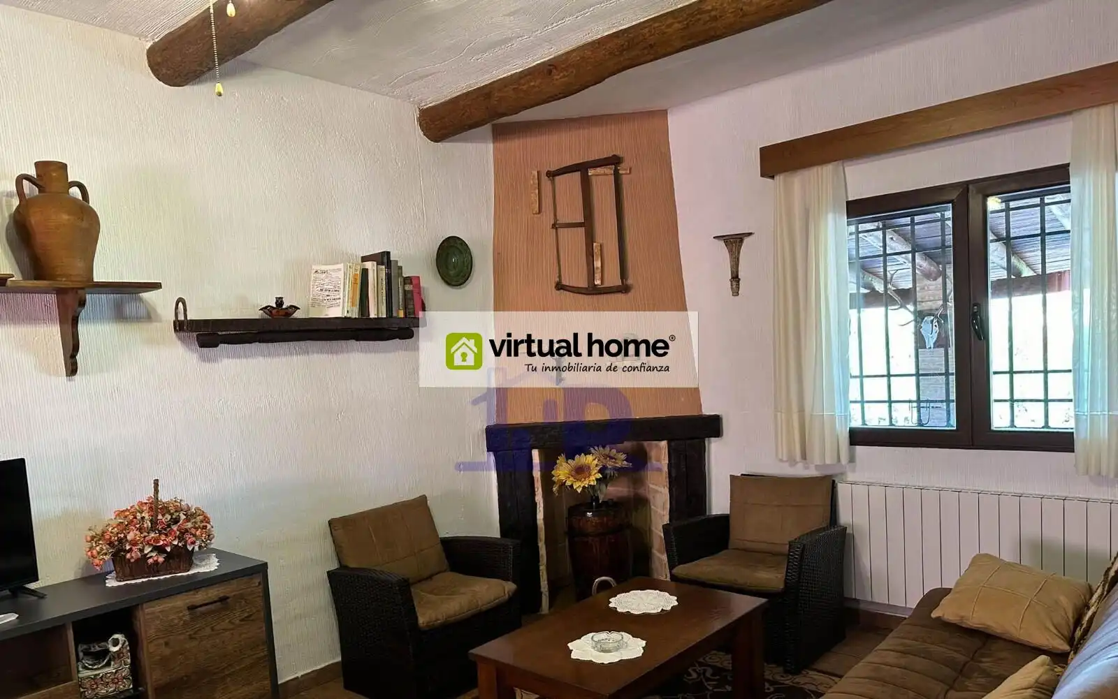 Sala de estar de Casa o chalet en venta en Cuenca con Aire acondicionado