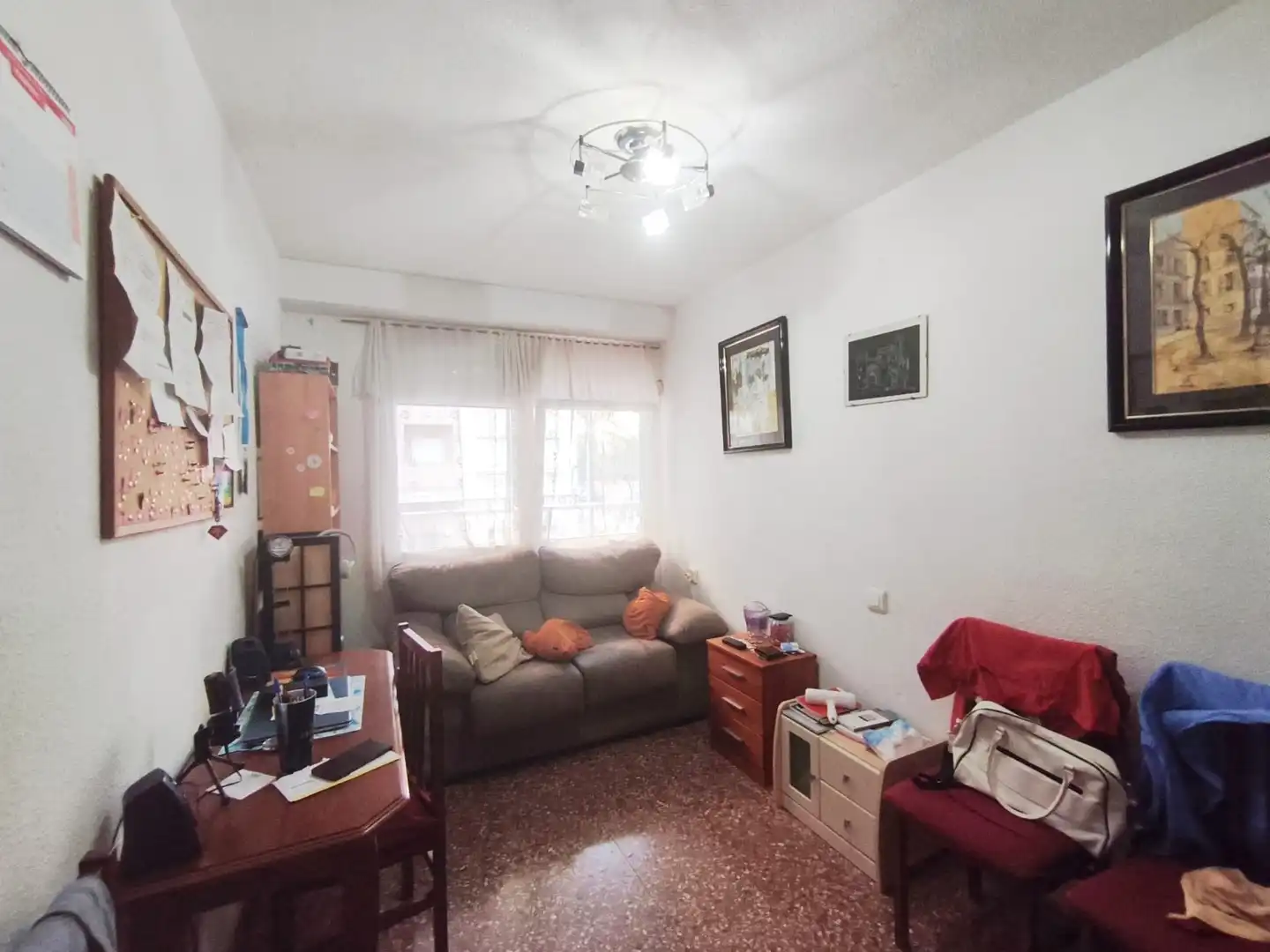 Sala d'estar de Pis en venda en Valencia amb Aire condicionat i Balcó