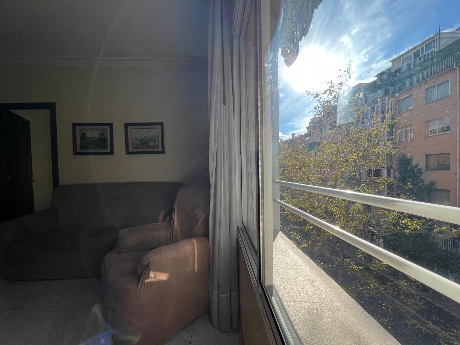 Living room of Flat for sale in  Barcelona Capital  with Heating