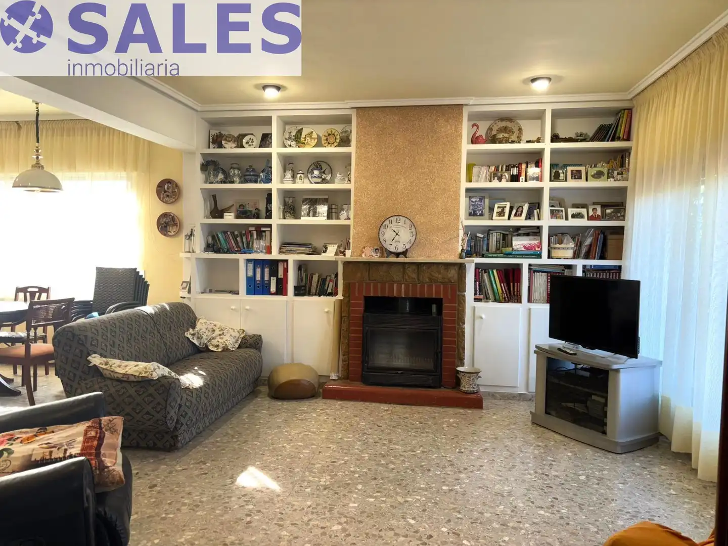 Sala de estar de Casa o chalet en venta en Torrent con Aire acondicionado, Jardín privado y Terraza