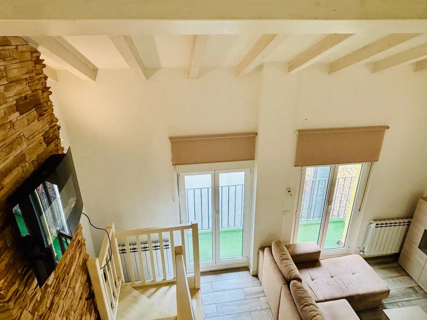 Balcony of Flat for sale in  Pamplona / Iruña  with Heating, Furnished and Balcony