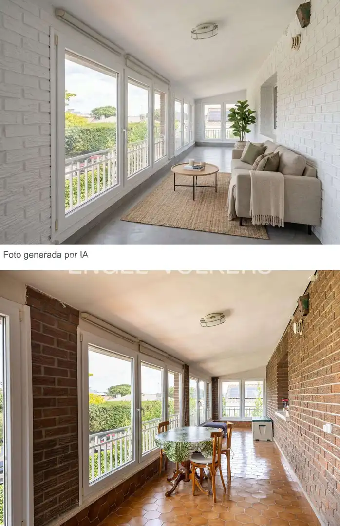 Terraza de Casa o chalet en venta en La Moraleja con Calefacción, Jardín privado y Parquet