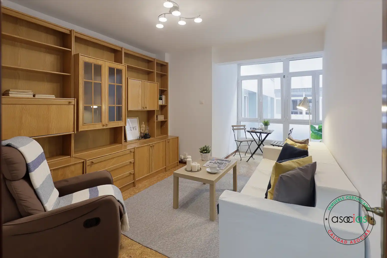Sala de estar de Piso en venta en Gijón  con Calefacción