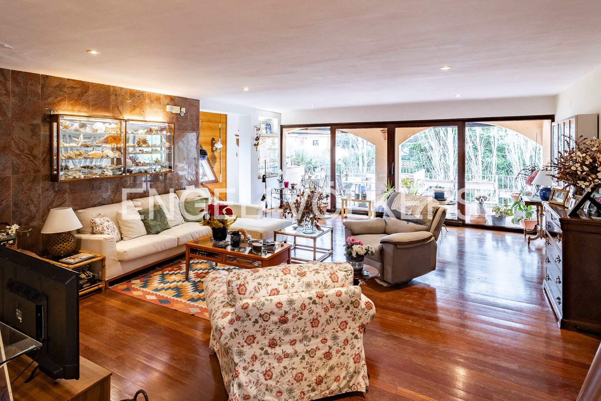 Living room of House or chalet for sale in Esparreguera  with Air Conditioner, Heating and Private garden