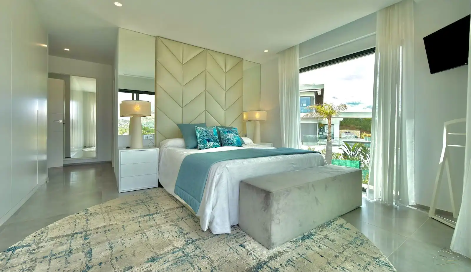Bedroom of Houses for sale in Jávea / Xàbia  with Air Conditioner, Heating and Private garden