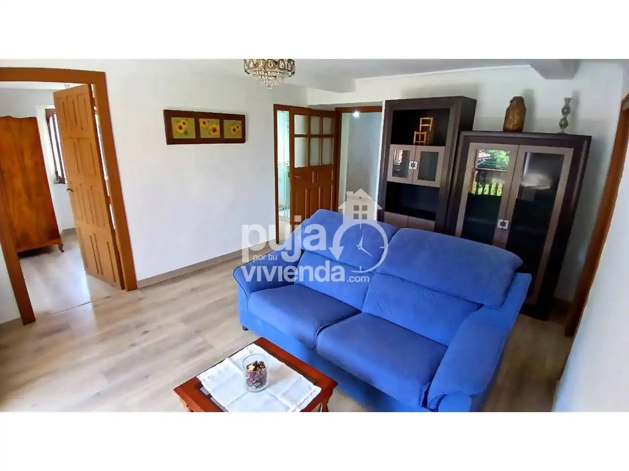 Sala de estar de Casa o chalet en venta en Tineo con Jardín privado, Terraza y Amueblado