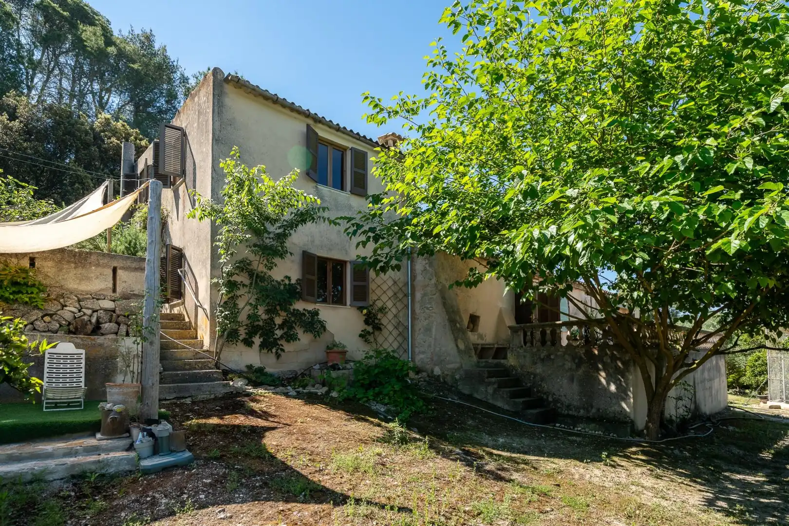 Vista exterior de Finca rústica en venta en Sant Joan con Jardín privado, Terraza y Trastero